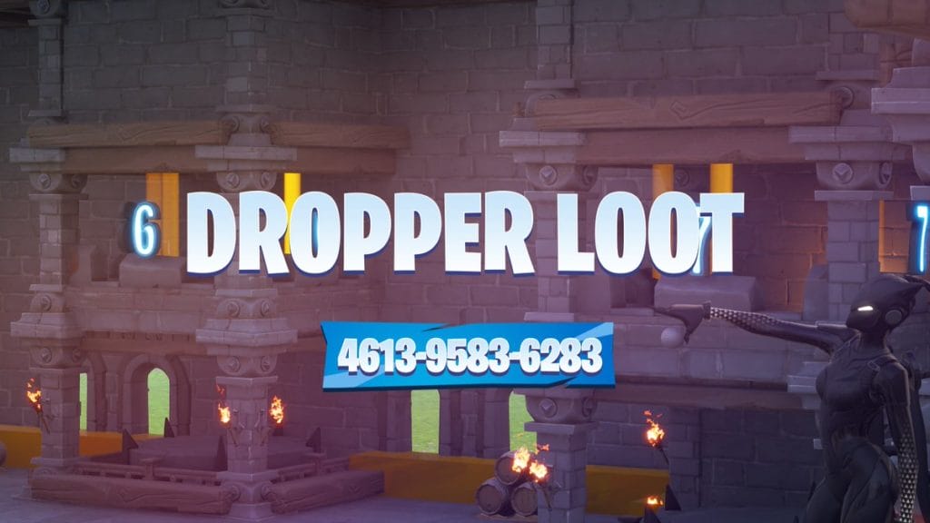 Dropper Loot Shride Fortnite Creative Map Code