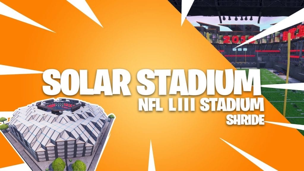Solar Stadium Shride Fortnite Creative Map Code