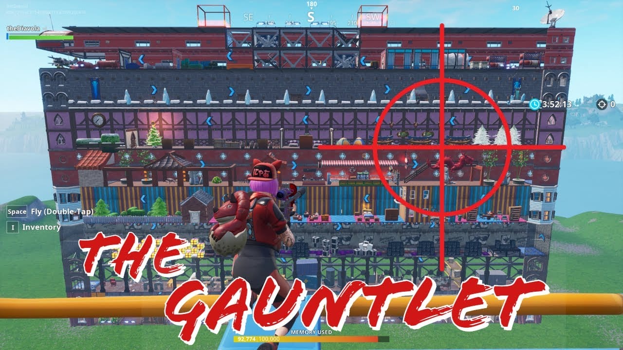 The Gauntlet - Snipers vs Runners [ Lady Dia ] – Fortnite Creative Map Code