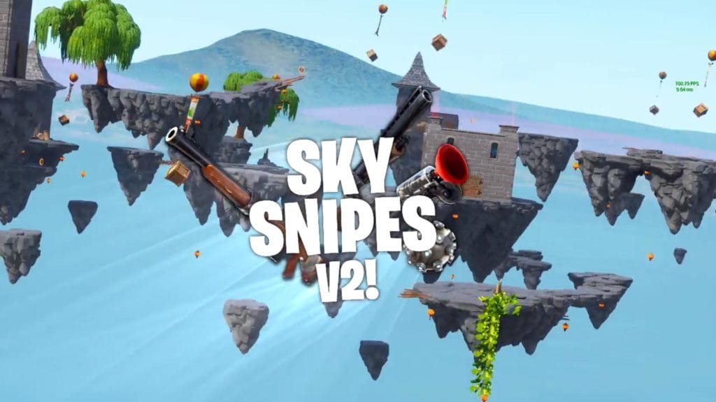 Sky Snipes V2 Fortnite Creative Code Sky Snipes V2 Notnellaf Fortnite Creative Map Code