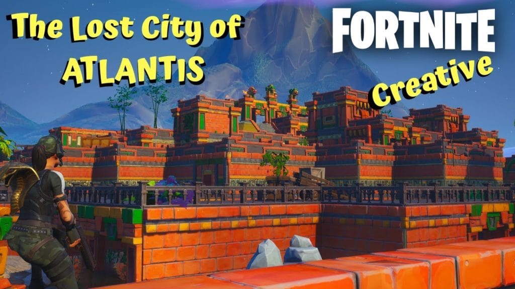 The Lost City of Atlantis [moosedawgp1] Fortnite Creative Map Code