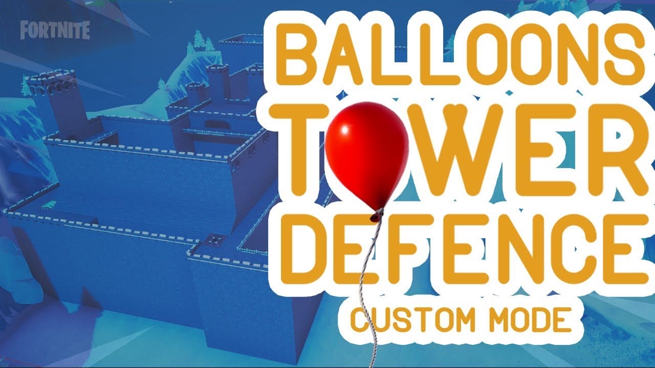 Fortnite Balloons Tower Defence Rhys Fortnite Creative Map Code