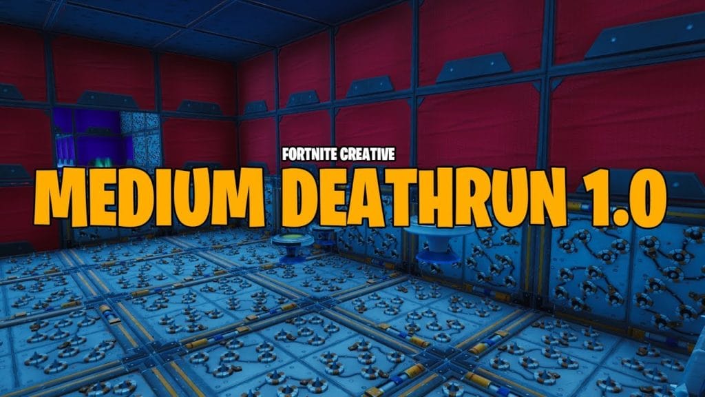 Medium Deathrun 1 0 Yahya Fortnite Creative Map Code