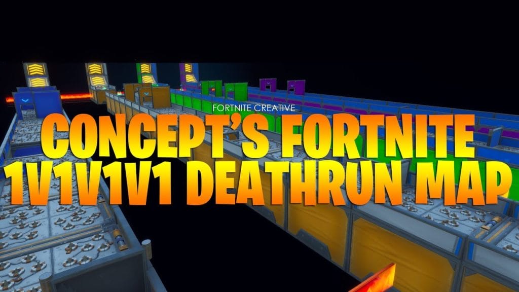 Concept's Fortnite 1v1v1v1 Deathrun Map [ twitchcncpt ] Fortnite Creative Map Code