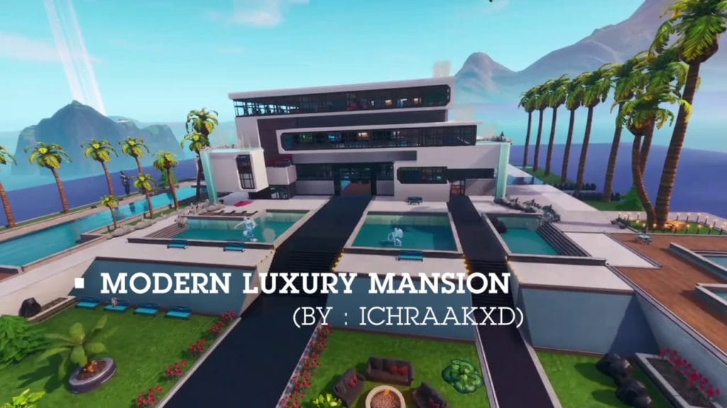 Modern Luxury Mansion Ichraakxd Fortnite Creative Map Code