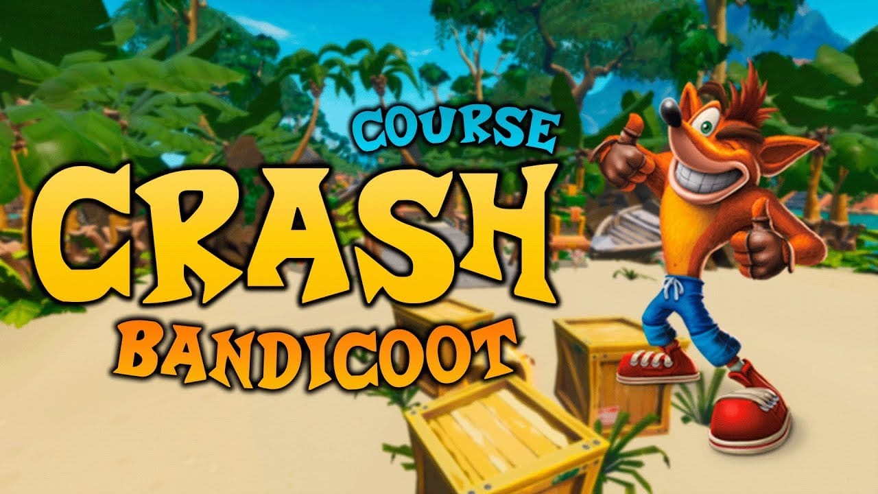 Crash Bandicoot Course Itsdoneyt Fortnite Creative Map Code