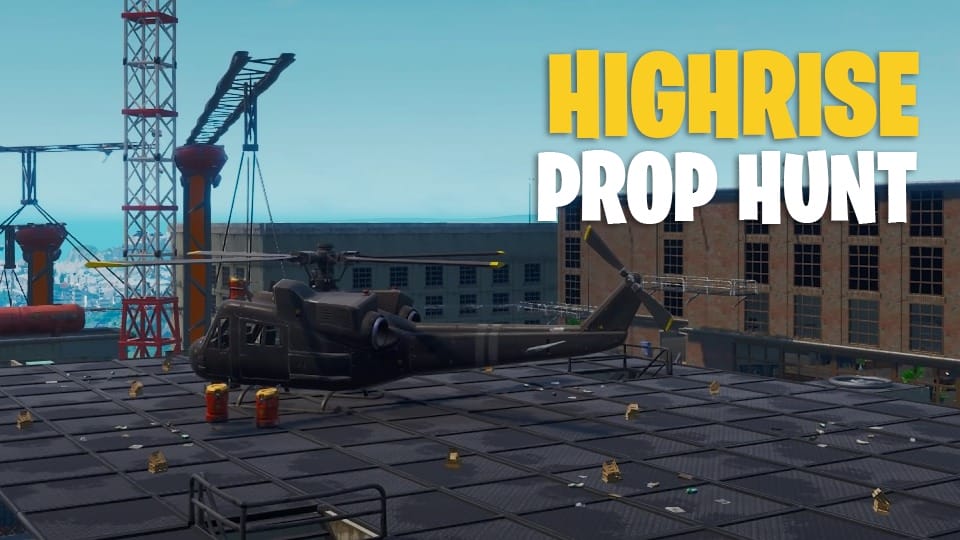 MW2 Highrise Prop hunt [ klaaren1 ] Fortnite Creative Map Code