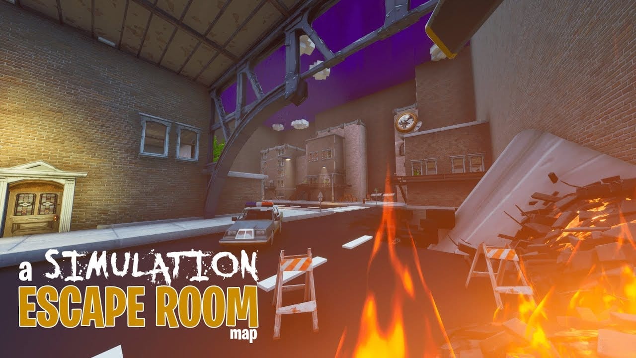 Simulation Escape Room imthegaps Fortnite Creative Map Code