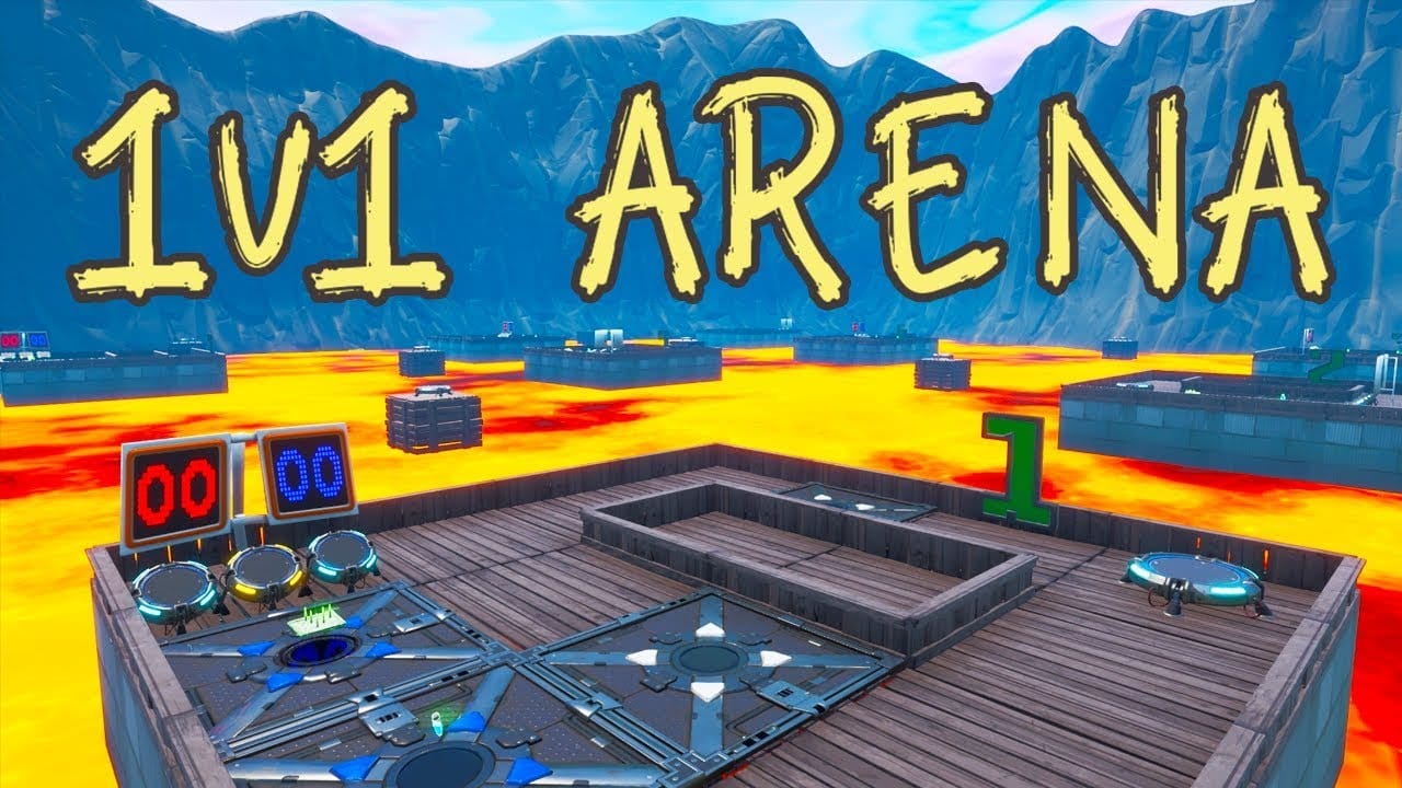 1v1 Arena Island By Rhys Fortnite Creative Map Code - 1v1 arena new map roblox