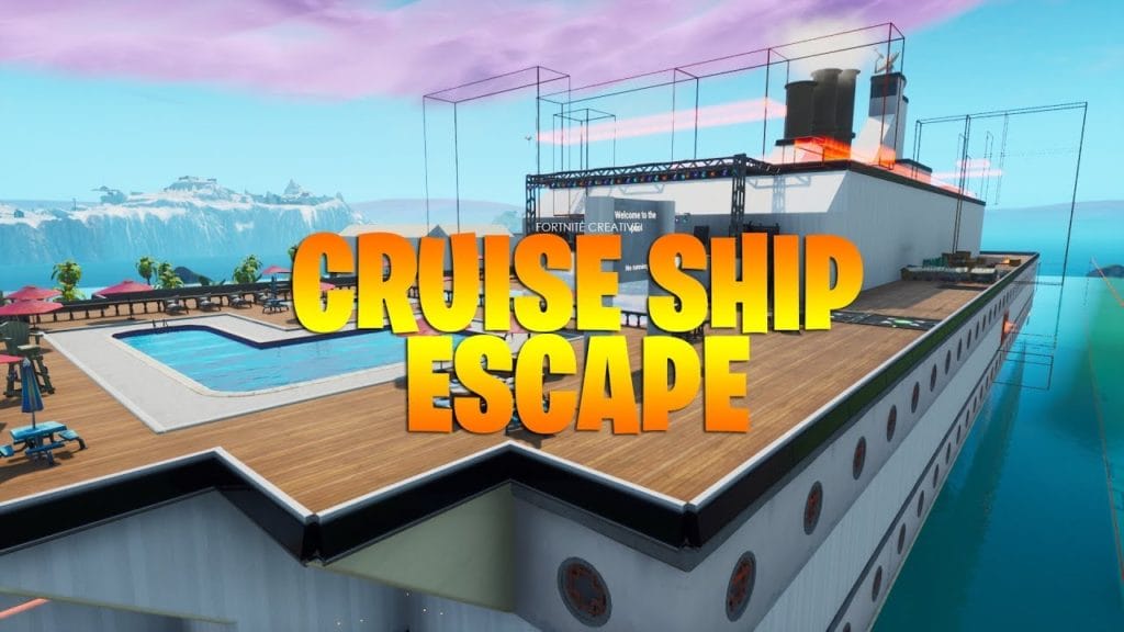 Cruise Ship Escape Wishbone 45 Fortnite Creative Map Code