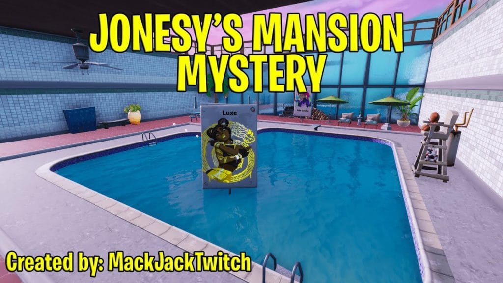 Jonesy's Mansion Mystery MackJack - Fortnite Creative ...