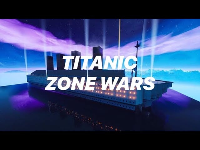 Losh S Titanic Zone Wars Losh Fortnite Creative Map Code