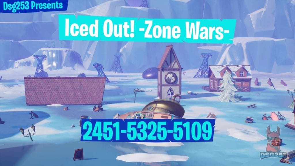 "Iced Out! -Zone Wars- By Dsg253" Island by Dsg253 – Fortnite Creative