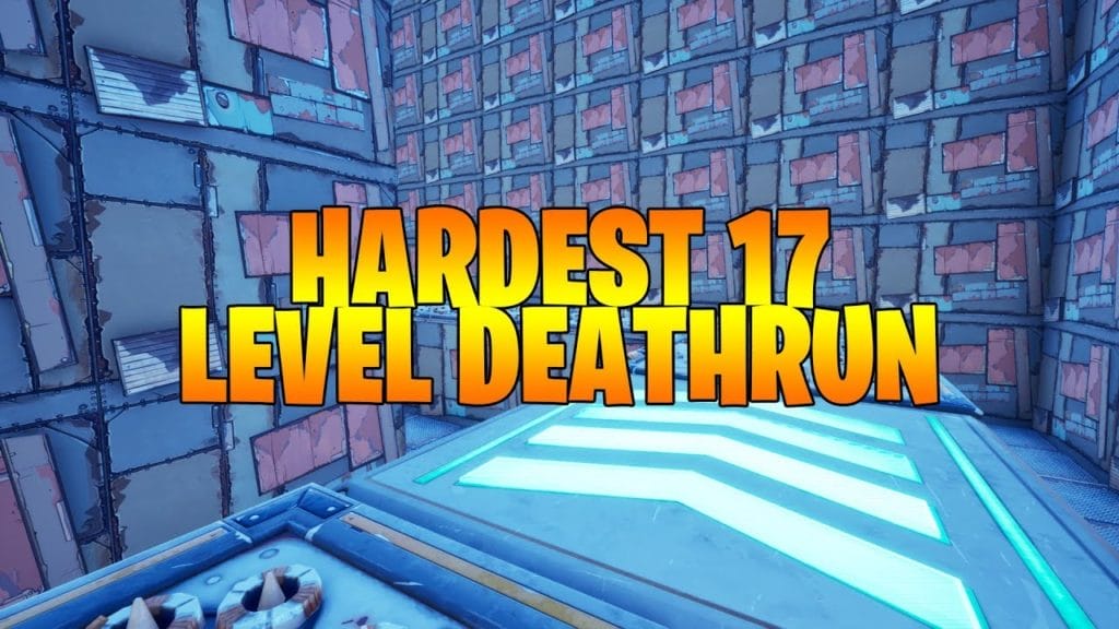 Hardest 17 Level Deathrun [ Insp3ct ] Fortnite Creative Map Code
