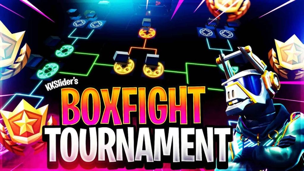 KKSlider's Box Fight Tournament [KKSlider] Fortnite Creative Map Code