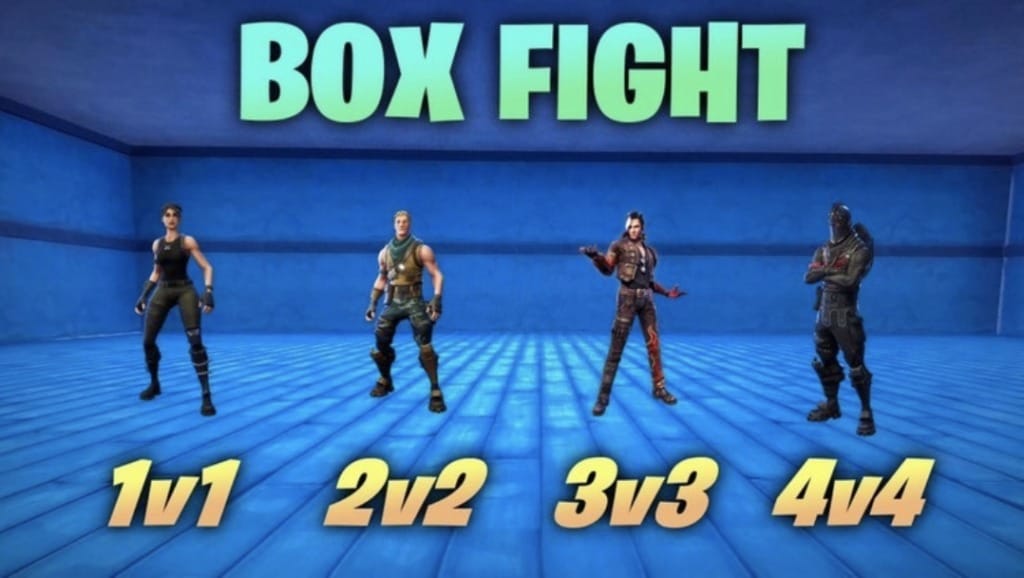 fortnite box fight code
