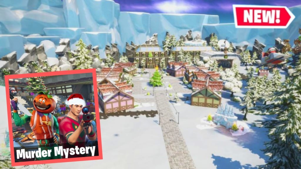 North Pole Murder Mystery The Slurp Fortnite Creative Map Code
