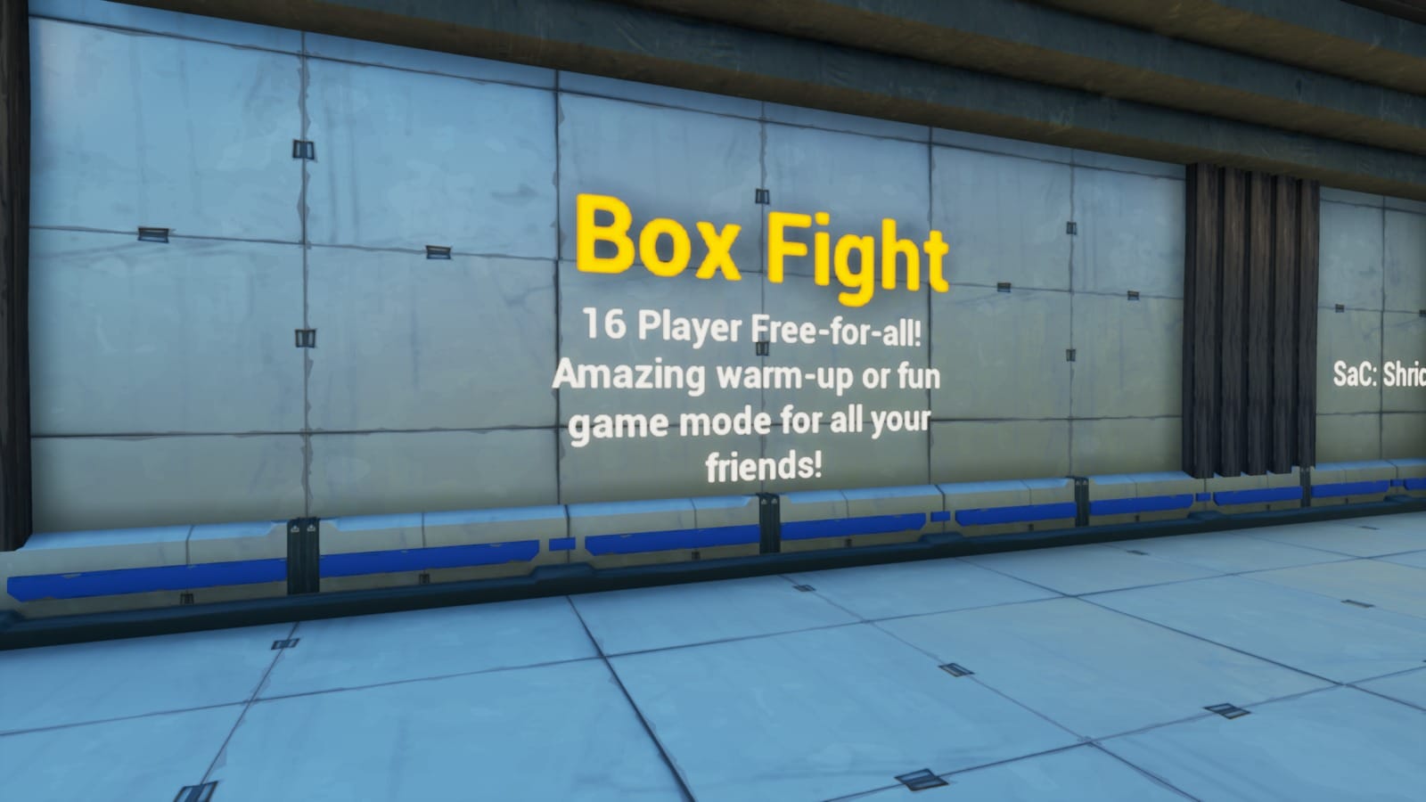 box fight fortnite code