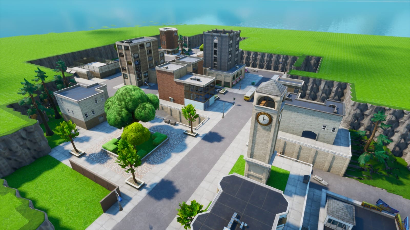 Tilted Towers Getting Struck by a Meteor? Why Not the 