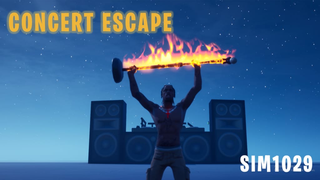 Concert Escape (feat. Travis Scott) sim1029 - Fortnite ...