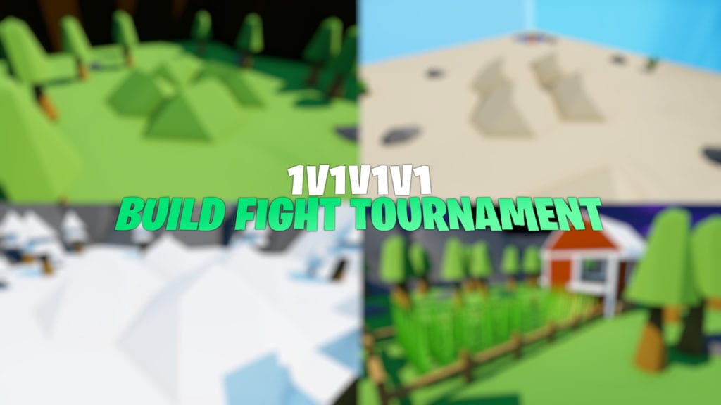 Rawblocky 1v1v1v1 Build Fight Tournament 3329 3661 4071