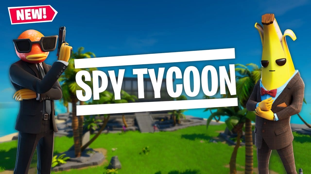 "Spy Tycoon" Island By BrendannnD – Fortnite Creative Map Code