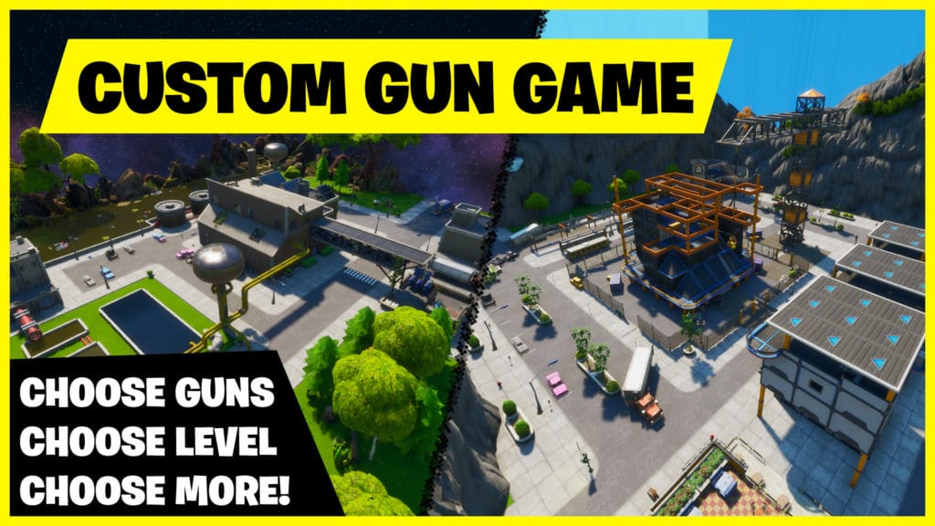 "Custom Gun Game" by spankysully Fortnite Creative Map Code