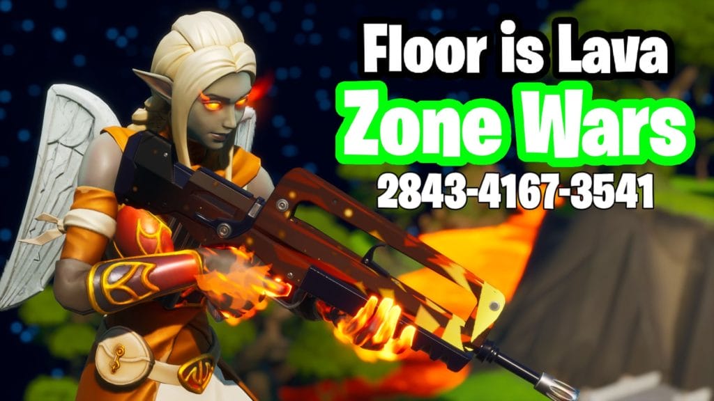 Floor Is Lava Zone Wars Regirom Fortnite Creative Map Code