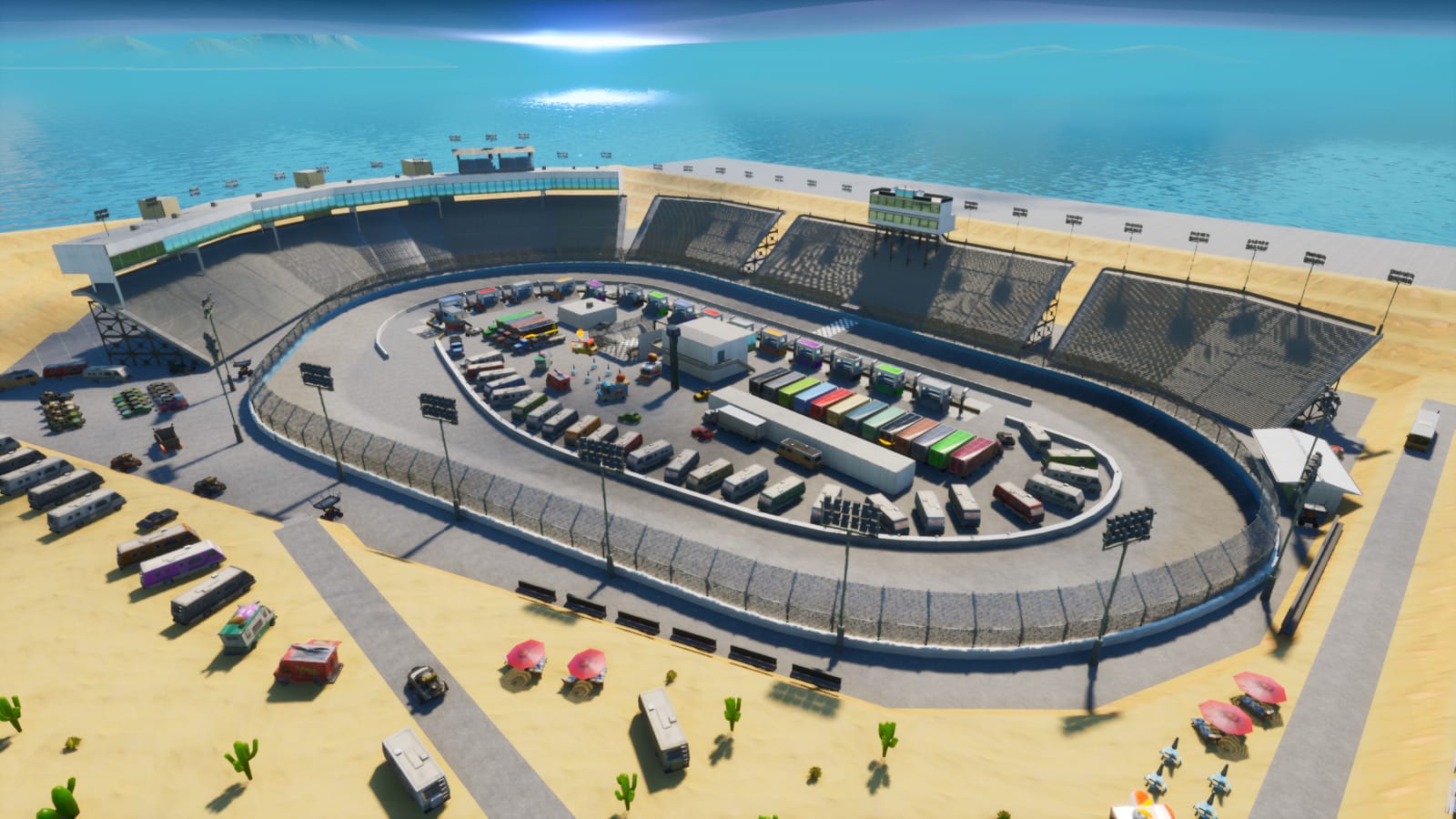 Phoenix International Raceway Commander Fortnite Creative Map Code   2547 9309 3801 