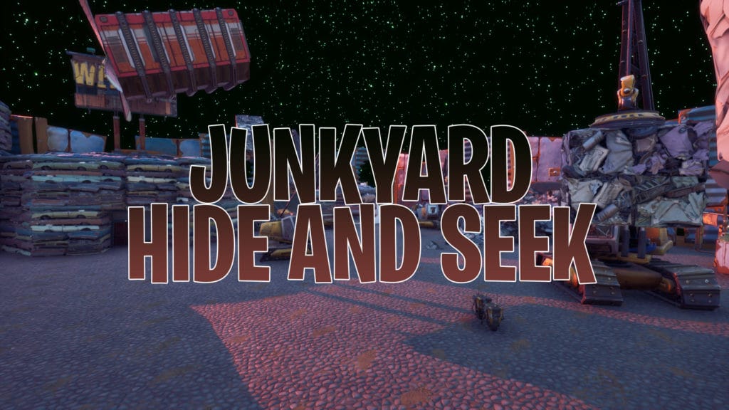 Junkyard Hide And Seek Ingamecarnageig Fortnite Creative Map Code - roblox hide n seek map script