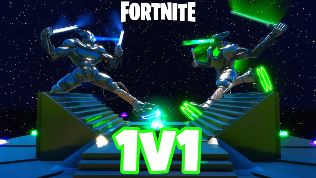 CONSOLE WARS 1V1 [ SKTTLZ ] Fortnite Creative Map Code