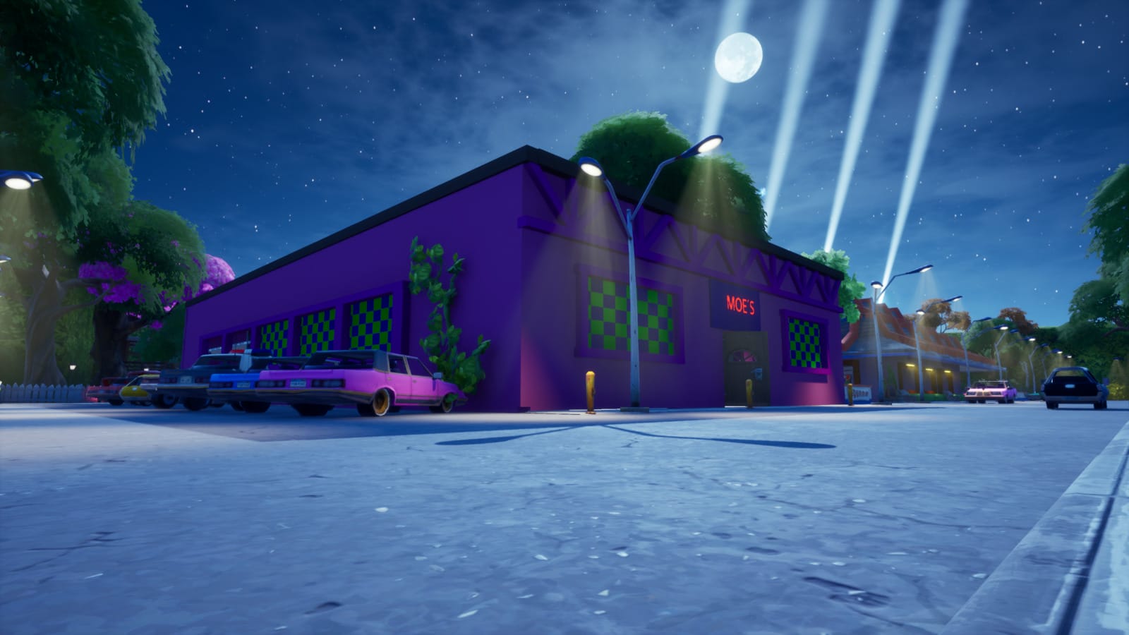 The Simpsons Moes Bar [ Marablind ] Fortnite Creative Map Code