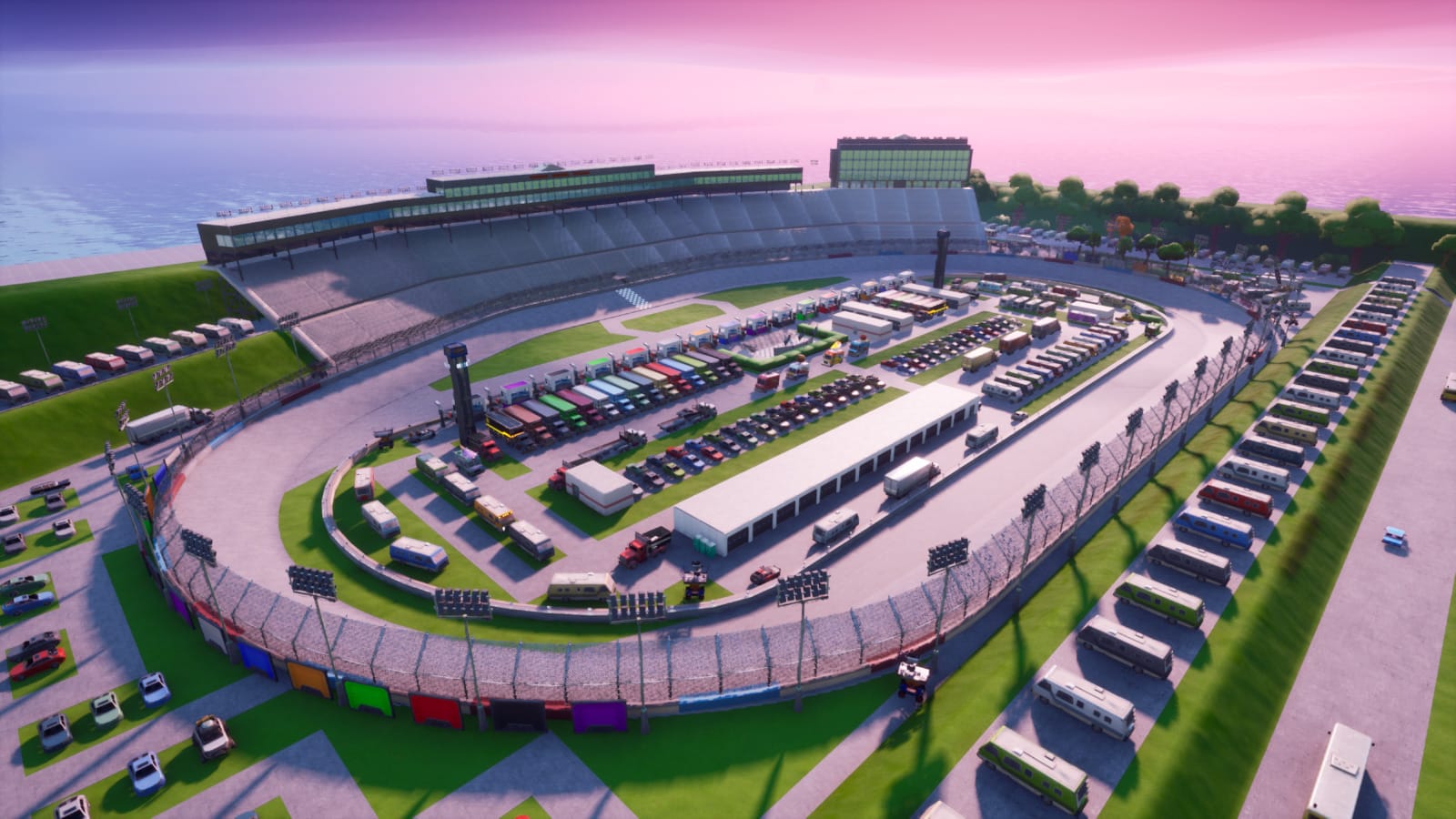 Atlanta Motor Speedway [ Commander ] – Fortnite Creative Map Code